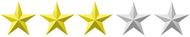 3 stars out of 5